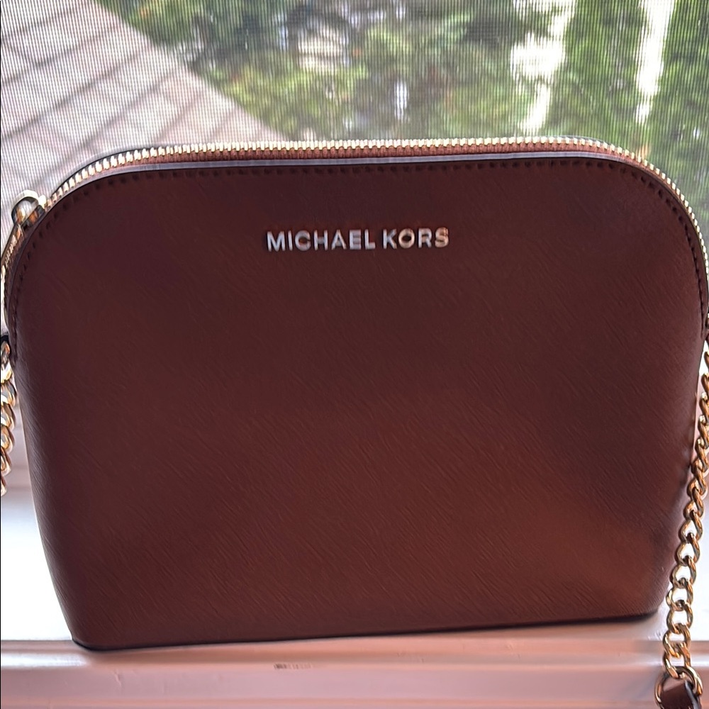 Michael Kors Brown Leather Purse NWOT